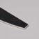 File - emery, abrasiveness 80/100, 18 cm, black color