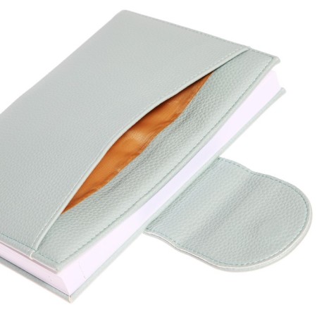 Leduced A5 Diary, 160 sheets, Devente.Contea, firm cover of artificial leather with foam rubber, block 70 g/m2, turquoise-4