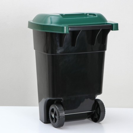 Garbage tank "Garden", 65 l, on wheels, color mix-1