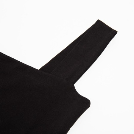 Top female minku: Basic line, black color, size 44-5