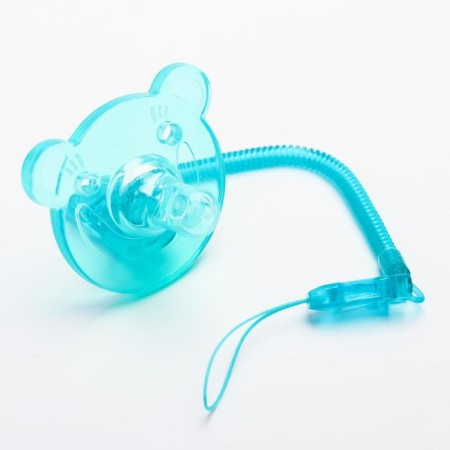 The dummy is whole -diligent, with the holder, in the container, from 0 months, the color is green-3