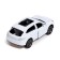Metal car "Kaen", inertia, 1:32, doors open, light and sound effects, white color