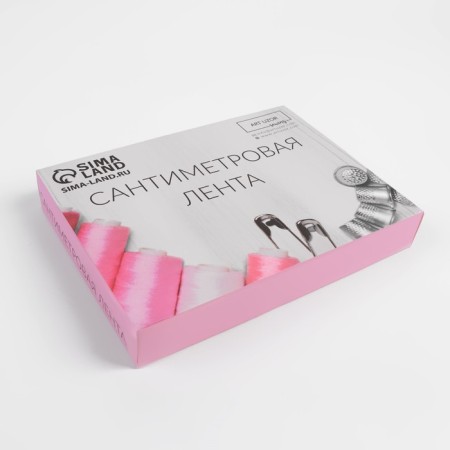 Portnovskaya centimeter tape, in the case, 1.7 × 150 cm (cm/inch), mix color-14