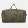 Road bag on lightning, 3 outer pockets, long belt, khaki color