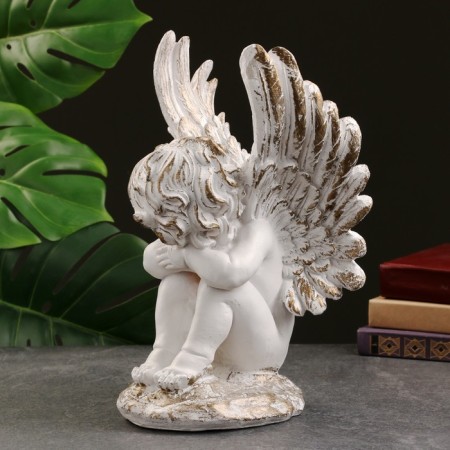 Figure "Angel on Stone" 31cm-1