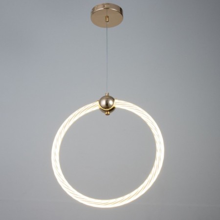 Lamp Bayerlux "Circle" LED 32W gold 34.5x6x37-120 cm-1