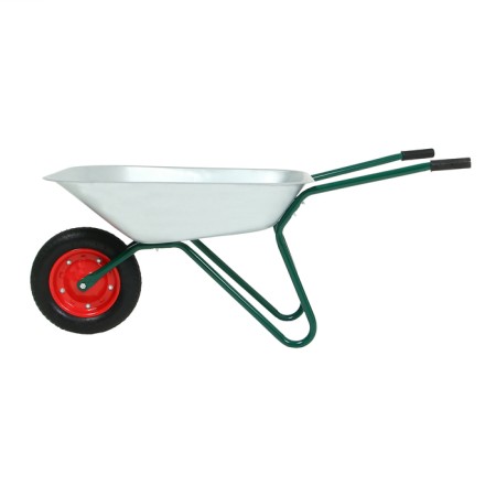 Garden wheelbarrow, single -wheeled: cargo/p 120 kg, volume of 65 l, Greengo-8