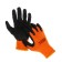 Garden, nylon gloves, with latex dousy, insulated, size 10, mix, Greengo