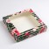 Folding box "Spring peonies" 20 x 20 x 4 cm