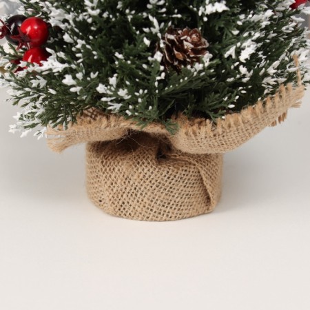 Artificial Christmas tree “Winter magic. Berries ", in a bag, 21x13 cm-2