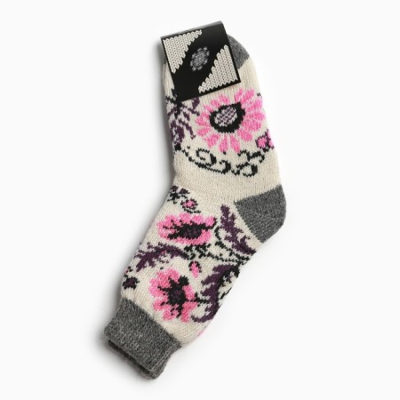 Women's socks, white color, size 23-2