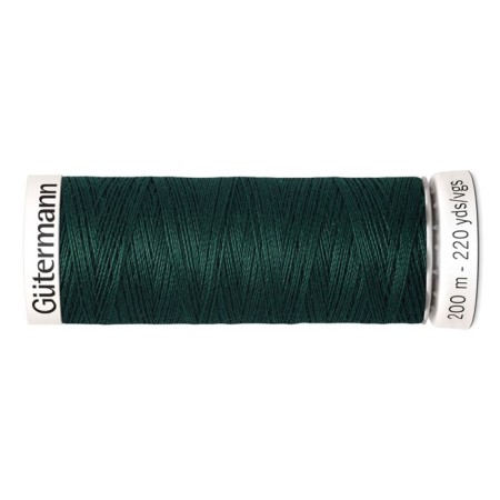 SEW-HALL thread for all materials, 200 m, 748277 (018 Dark Malachite)