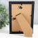 Photo frame MDF "Ellis" 10x15 cm, with a paspartm, black