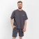 Men's T -shirt Mist Men’s Casual Size 50, graphite