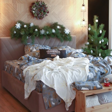 Bed linen Ethel 1.5 joint venture Let it Snow (View 2) 143x215 cm, 150x214 cm, 70x70 cm - 2 pcs-3