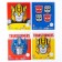 Notebook in a line of 18 sheets, 4 types of mix, cover coated paper, transformers