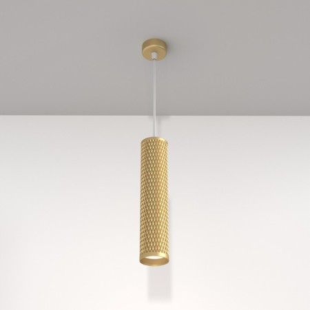 Suspended Technical P038PL-01G, 1XGU10, 10W, 6.5x6.5x30 cm, gold gold-2