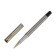 Handle Gift Roller in the leatherette case, hull silver, gold