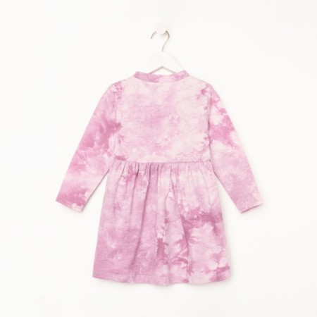 Платье детское KAFTAN "Dream" р.30 (98-104), лиловый тай-дай-11