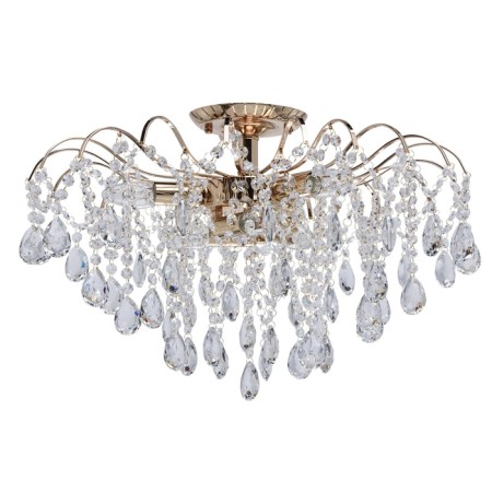 Breeze chandelier 6x60W E14 gold 56x56x38cm