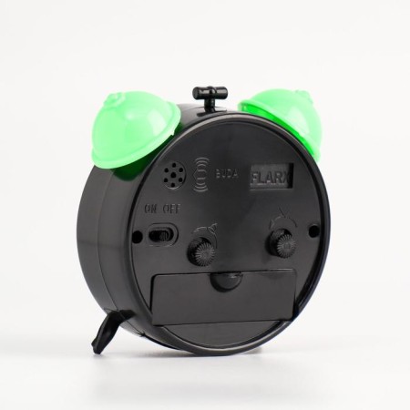 Clock - desktop an alarm clock, discrete move, dial d -6 cm, 8.5 x 8 cm, aa-2