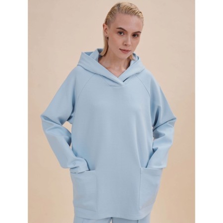 Feminine hoodies, size s, blue color