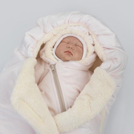 Set for discharge Winter Kinderlitto "Mikosh", 5 items, height 56-62 cm, pink color-4