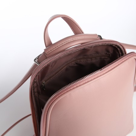 City backpack on lightning, pink color-5
