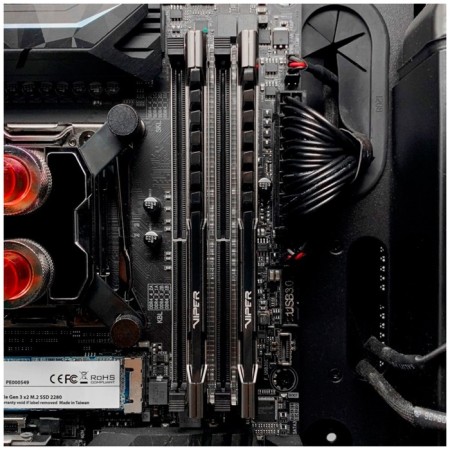RAM Patriot Memory DDR4 8GB (2x4GB) 3200MHz Viper Steel (PVS48G320C6K)-7