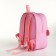 Baby backpack on lightning, pink color