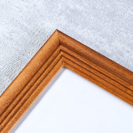 Photo frame pine c18 walnut 21x30 cm (plastic screen)-2