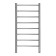 Terminus heated towel rail "Aurora" P8, 400x850 mm, chrome