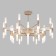 Smart ceiling lamp Bastone, 3W, G4, 80x80x50 cm
