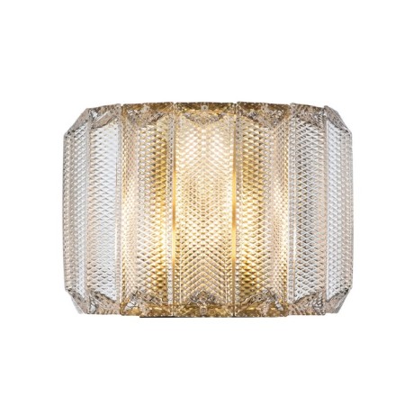 Bra Indigo, 12011/3W Brass. 3x40W, E14, 185x310x220 mm, transparent color