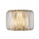 Bra Indigo, 12011/3W Brass. 3x40W, E14, 185x310x220 mm, transparent color