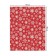The tablecloth "Christmas snowflakes", rectangular, Saten, size 145x180 cm