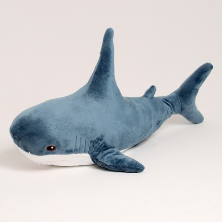 Shark soft toy with blanket, 100 cm-1
