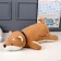 Soft toy-podushka "Dog", 60 cm, brown color