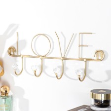 Decorative metal hooks 