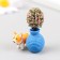 Figure for Florarium Polystone "Pesik at a vase" 2.6 cm