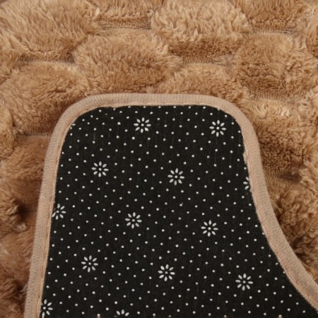 Bathroom mat Ethel "Rombs", col. Beige, 40x50 cm-6