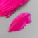 Decorative goose “fuchsia” pen in the shape of a sheet set 40 pcs h = 5-7 cm