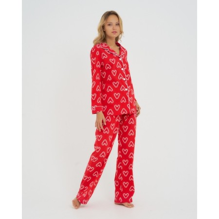 Пижама женская (рубашка и брюки) KAFTAN "Love" р.48-50-3