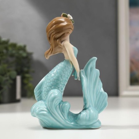 Souvenir ceramics "Mermaid" 15.5x10.7x4.7 cm-3