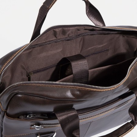 Male bag, Fidelio Largo, brown color-6