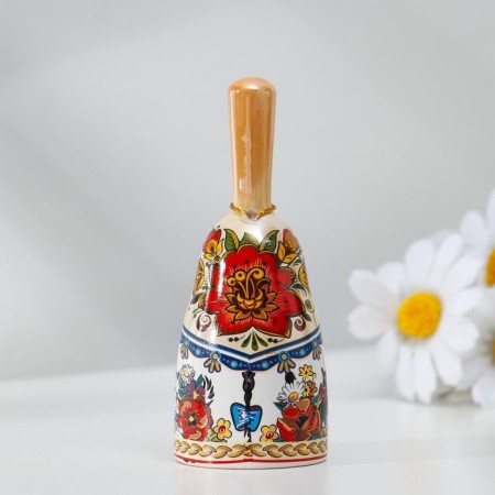 Matryoshka bell is medium with a pen, cat, mix 10 cm-8