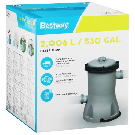 Filter pump for pools, with cartridge "II", 2006 l/h, 58383 Bestway-5