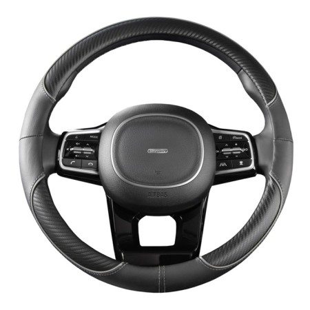 SkyWay braid, eco-leather, Combo-12 m, black-gray, S01102474-9