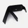 Male purse for magnet, department for bills, for maps, for coins, black color