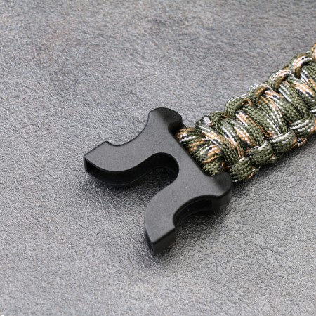 5B1 survival bracelet (paracord - 3 m, compass, whistle, fire, lantern), forest camouflage 1022407-5